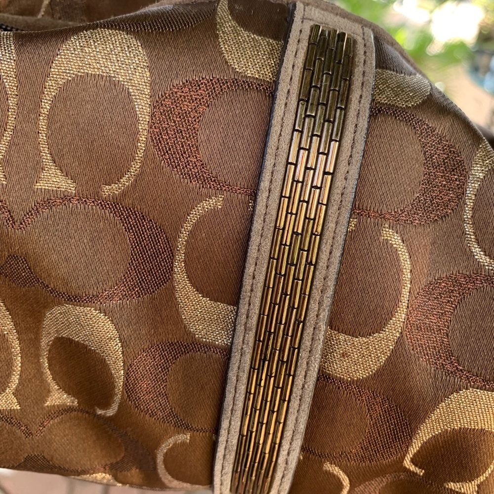 Vintage LMT EDITION Coach Signature Mini  Shoulder Bag & Keychain Card Holder - Picture 13 of 15